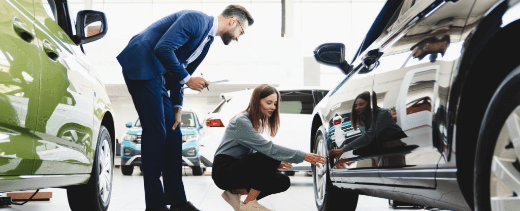 Autoankaufsprozess 2025 – Übergabe von Autoschlüsseln an Käufer