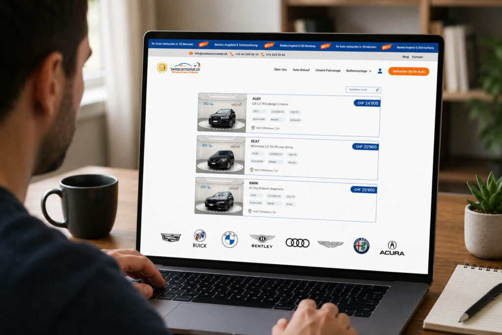 Gebrauchtwagen online kaufen in der Schweiz – Occasionen mit Preisen und Details auf SwissCarMarket