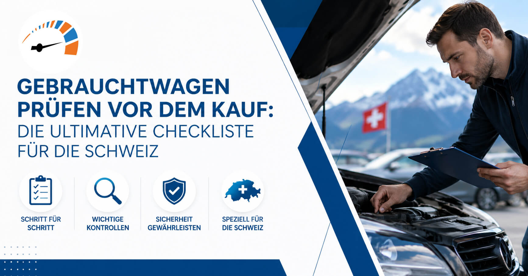 Gebrauchtwagen prüfen vor dem Kauf: Die ultimative Checkliste für die Schweiz