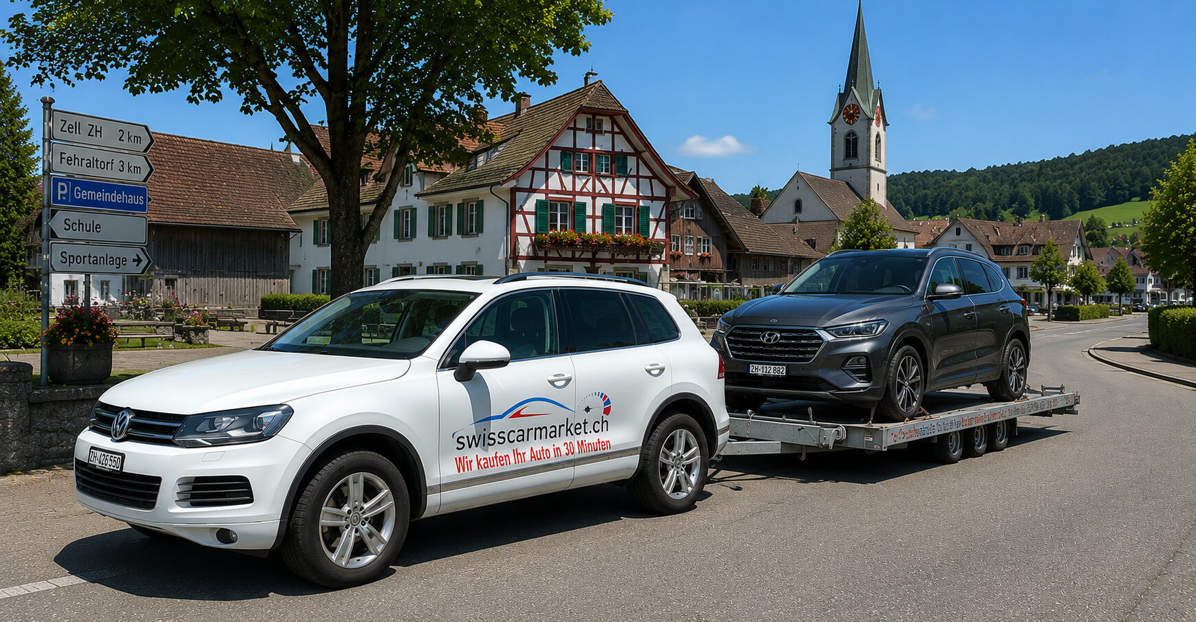 Auto verkaufen in Russikon – faire Bewertung, kostenlose Abholung