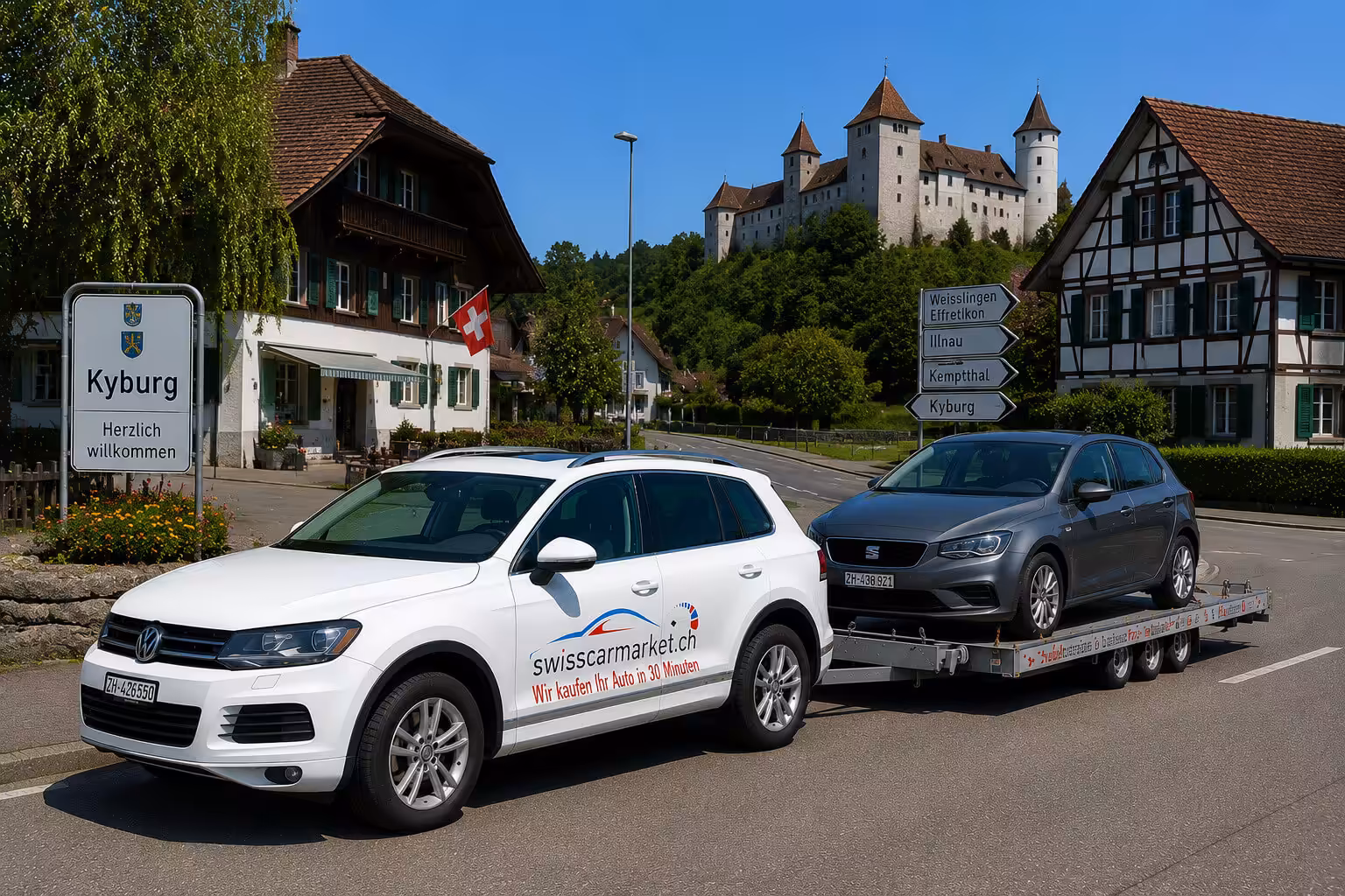 Auto verkaufen in Kyburg – faire Bewertung in der Region Winterthur