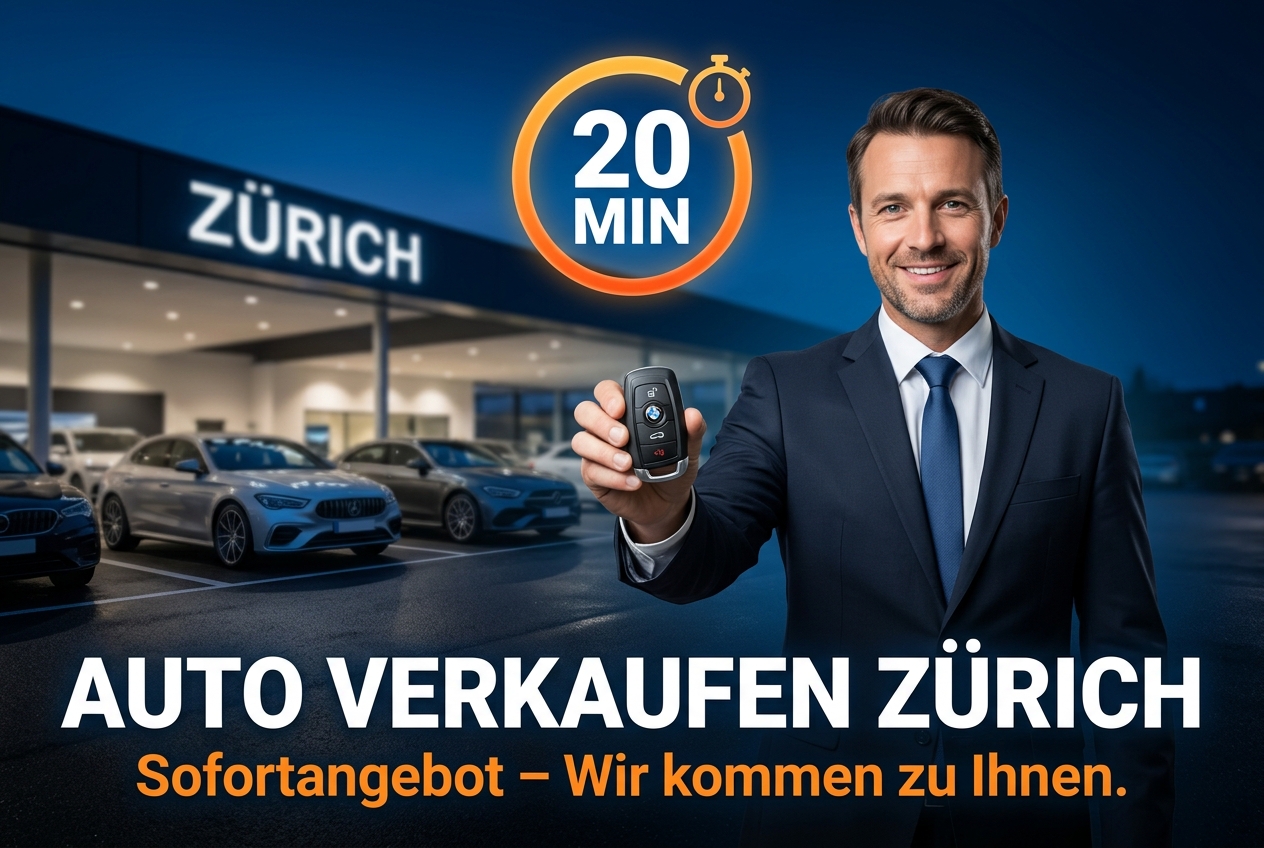 Auto verkaufen Zürich – schnell, fair und unkompliziert mit SwissCarMarket